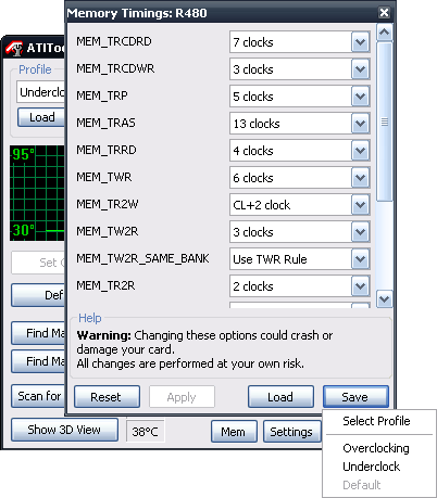 Enregistrer les timings de la mémoire avec Atitool